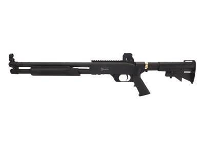 Defence shotgun 16 inch BK Cal. 68 CO2 2x12g 16J