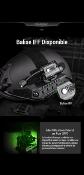 Nextorch rStar Tactical Led 4 modes 80lm/ for Fast-Helmet/ Molle