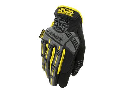 Mechanix Gloves M-PACT BK/Yellow Size L MPT-01-010