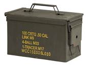 Ammo Box US Metal Cal. 50/5.56 - 28x28x14cm