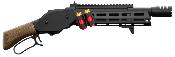 GoldenEagle Sawed-Off Shotgun lever action wood/metal 1J