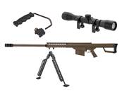 Pack Lancer Tactical LT-20B Sniper M82 Tan (handle + bipod + scope)