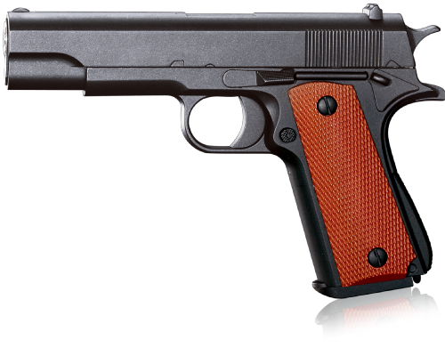 The Equalizers Spring Pistol 1911M Metal Slide <0.5J