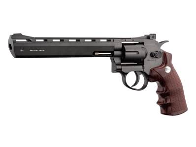 Borner Revolver Super Sport 703 8''4.5mm bb BK CO2 Full Metal 3J