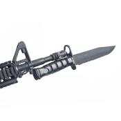 Training knife M10 Bayonet with sheath MP Black 