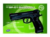 CZ 75 SP-01 Shadow CO2 Fixed Slide 1.6J