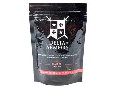 Delta Armory Billes BIO 0.23g bag 1000bbs