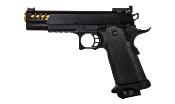 Golden Eagle Hi-Capa 5.1 Tactical Pistol GBB Full Metal BK/GOLD 0.8J