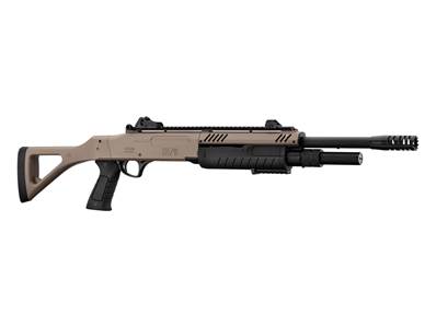 FABARM STF/12 18" FDE Shotgun burst 0.8J