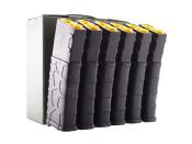 Classic Army M4 VMS-MAG Hi-Cap 330 BBs BK/Yellow (x6)