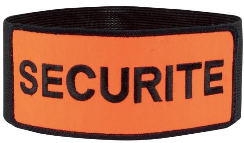 City Guard Orange Safety Armband One Size Fits All