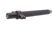 Steel Telescopic Truncheon 30 inches Black with grip & X hand shield