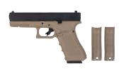WE 17.4 Tan GAS Blowback 0.9J