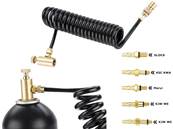 Gas/HPA adapter + valves