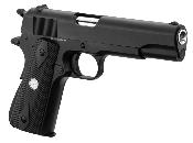 Golden Eagle 1911 Pistol Gas BlowBack Full Metal BK 0.8J + Case