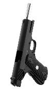 Golden Eagle 1911 Pistol Gas BlowBack Full Metal BK 0.8J + Case