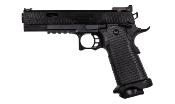 Golden Eagle 1911 Tactical Pistol Gas BlowBack Full Metal BK 0.8J