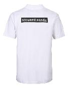 City Guard Polo Sécurité Privée Grande fenêtre Noir 3XL