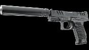Walther PDP CompactKit 4'' BK SPRING+2nd Magazine 100bb+silencer 0.5J
