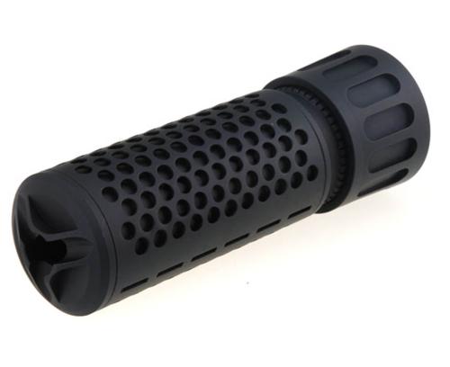BO Silencer QD CQB Metal BK 14mm CCW with Flash-hider
