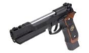 WE M92 Samuraï Edge BioHazard B. Burton 6mm BK GBB Full Metal 0.9J