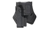 Amomax Polymer holster 360 Multifit BK with rail