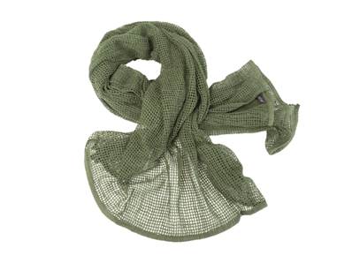 Net Scarf OLIVE 190x90 cm