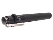 Telescopic Truncheon 21 inches Dark Chrom spring operated rubber grip