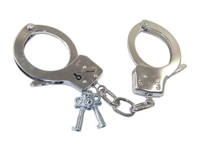 Chrome Handcuff w/ keys