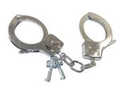 Chrome Handcuff w/ keys