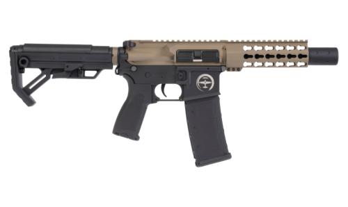 Saigo M4 Kenji Zero Fighter 2 BK/Tan AEG 1J Value Pack 11.1V