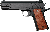 The Equalizers Spring Pistol 1911Tactical Metal Slide <0.5J