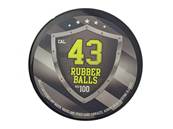 Box of 100 Rubber Balls Cal. 0.43