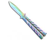 Butterfly Balisong Knife Anodised 10cm Blade