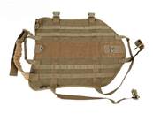 DMoniac Tactical Vest for Dog XL Coyote