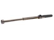 Telescopic Truncheon 21 inches Dark Chrom spring operated rubber grip