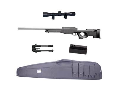 AW308 Value package (AW308 + 4x32 scope + magazine + bipod + gunbag)