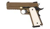 Golden Eagle 1911 Warrior Pistol GBB Full Metal Tan 0.8J