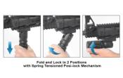 UTG Adjustable full metal Foldable grip for R.I.S. BK